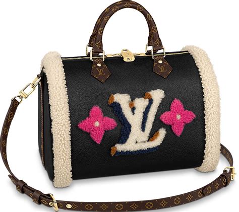 louis vuitton sheepskin bag